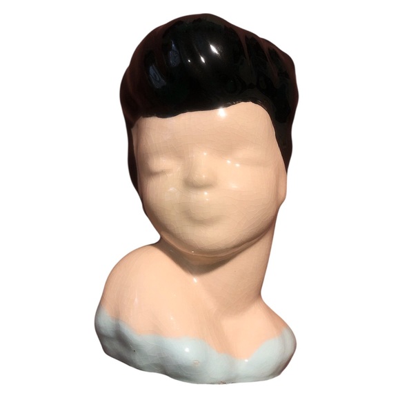 Vintage Other - VTG Ceramic Bust Vase